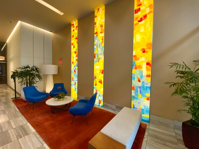 The Casey condos Portland lobby